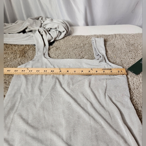 Wild Fable Women's Square Neck Midi Dress Size M - Picture 7 of 13